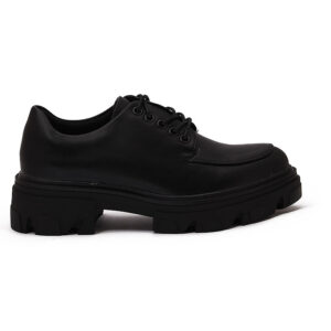 Γυναικείο Loafer Μαύρο Δερματίνη κωδικός:2E9XX18809-19