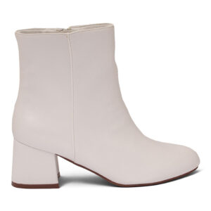 Γυναικείο Ankle Boot Άσπρο Δερματίνη κωδικός:U1AX363-1